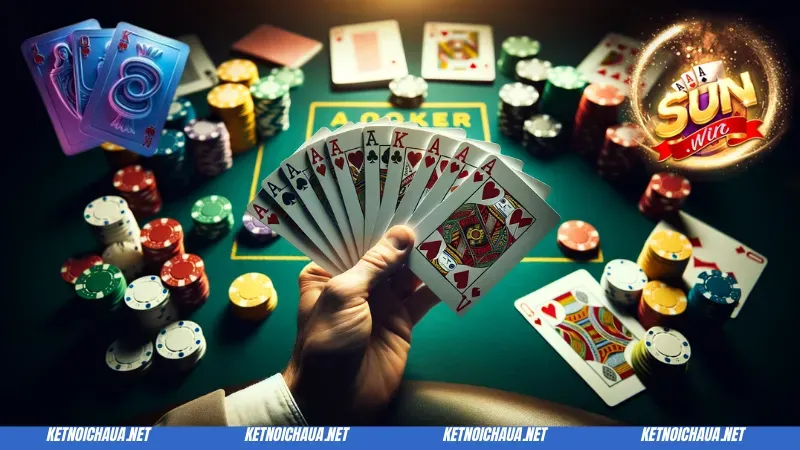 Bài Poker Sun Win - Thiên Đường Cho Những Tay Chơi Đỉnh Cao 4 Luật chơi cơ bản trong bài Poker Sun Win