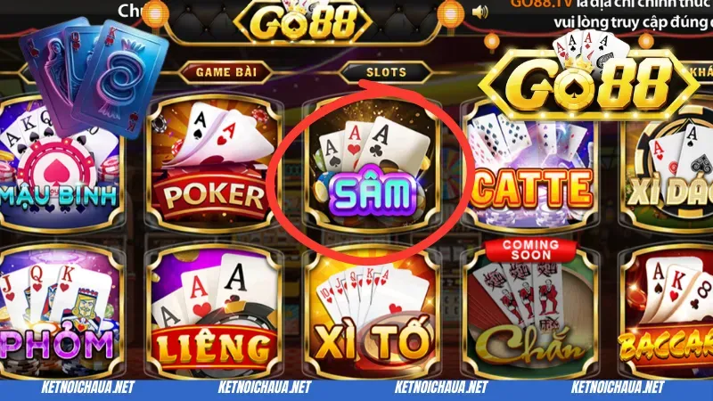 Bài Sâm Go88 - Game Bài Đổi Thưởng Ưa Chuộng Hàng Đầu 2 Sơ bộ về sảnh bài Sâm Go88 hàng đầu
