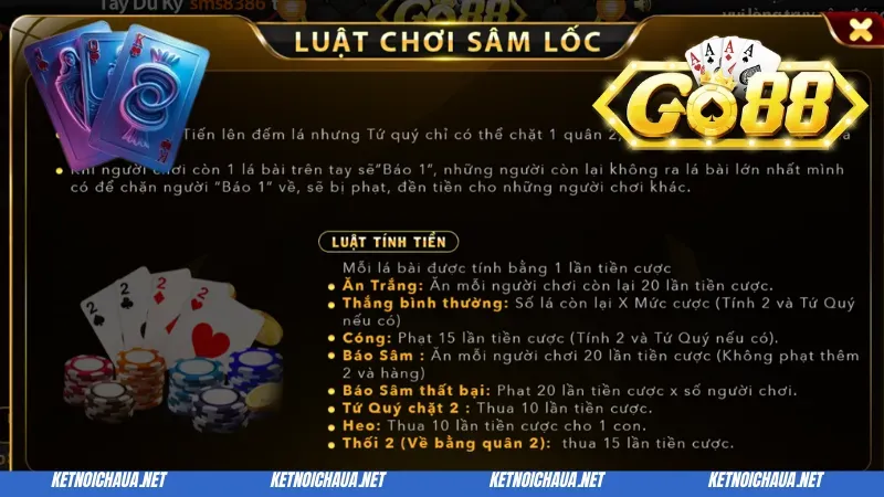 Bài Sâm Go88 - Game Bài Đổi Thưởng Ưa Chuộng Hàng Đầu 4 Tìm hiểu luật đánh bài Sâm Go88 cập nhật mới