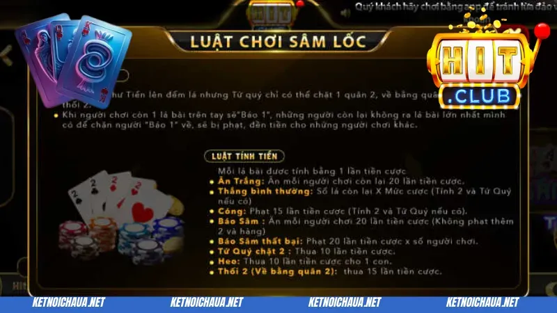 Bài Sâm Hitclub - Trải Nghiệm Giải Trí Trực Tuyến Đỉnh Cao 4 Hướng dẫn chi tiết cách chơi bài sâm Hitclub