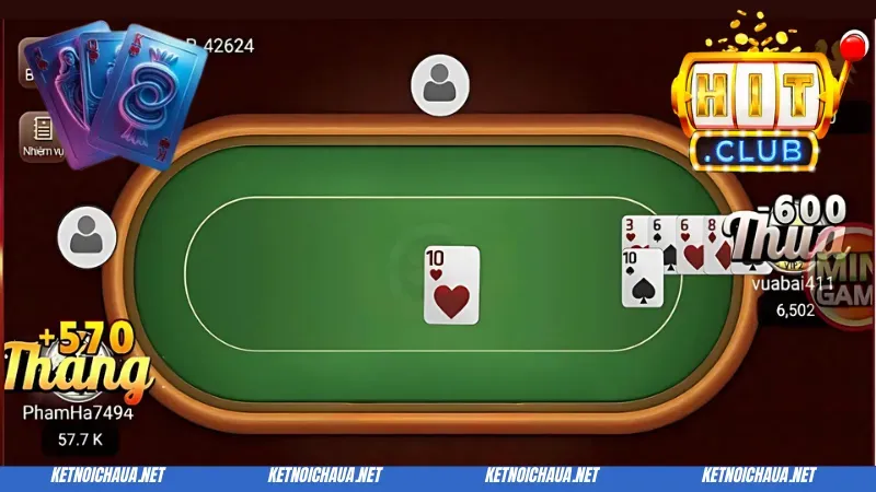 Khám phá luật chơi đánh bài Xì tố Hit Club